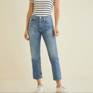 AGOLDE X AMOUR VERT Parker Jeans